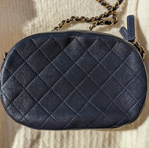 CHANEL💯CC 20S Timeless Coco Midnight Camera Case Crossbody Bag - Picture 10 of 16